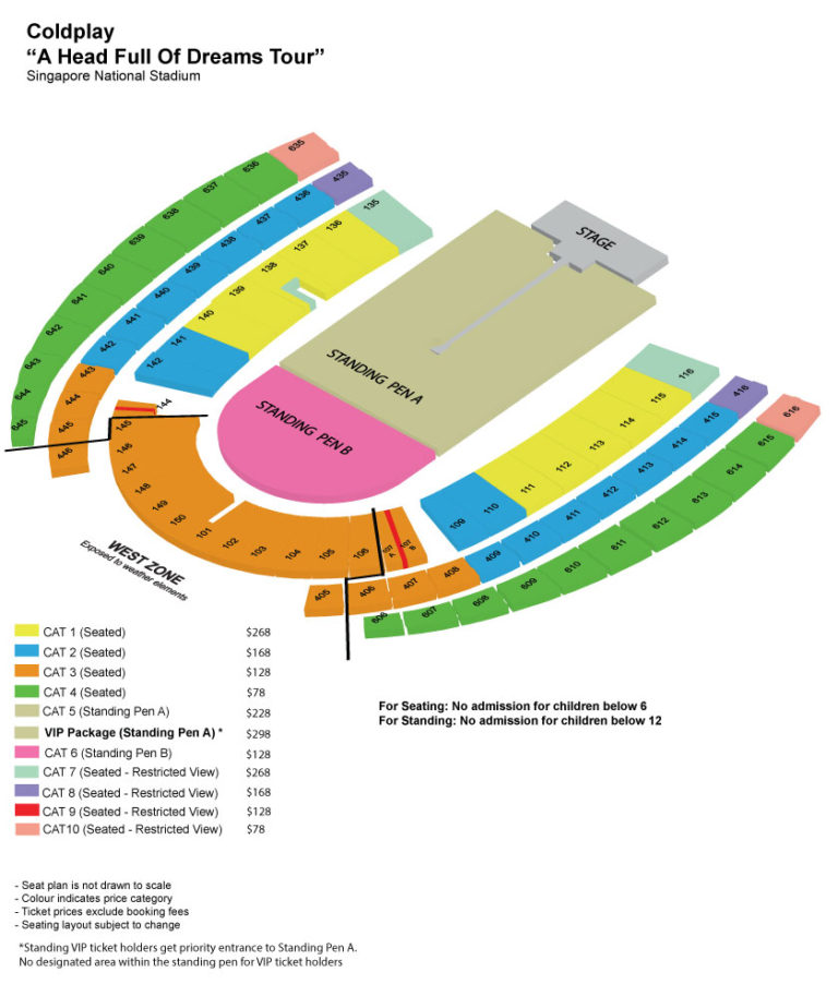 Coldplay Manila 2017 & Coldplay Singapore 2017